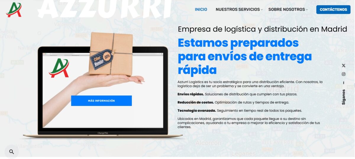 PortadaAzzurriLogistics